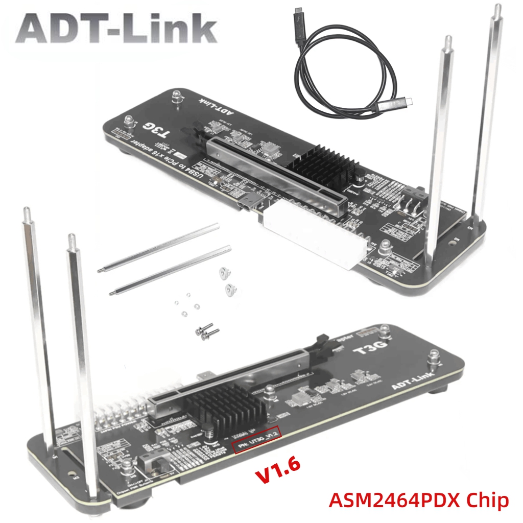 Gpu External Dock Egpu Thunderbolt 4 - ADT UT3G สำหรับ NUC ITX STX