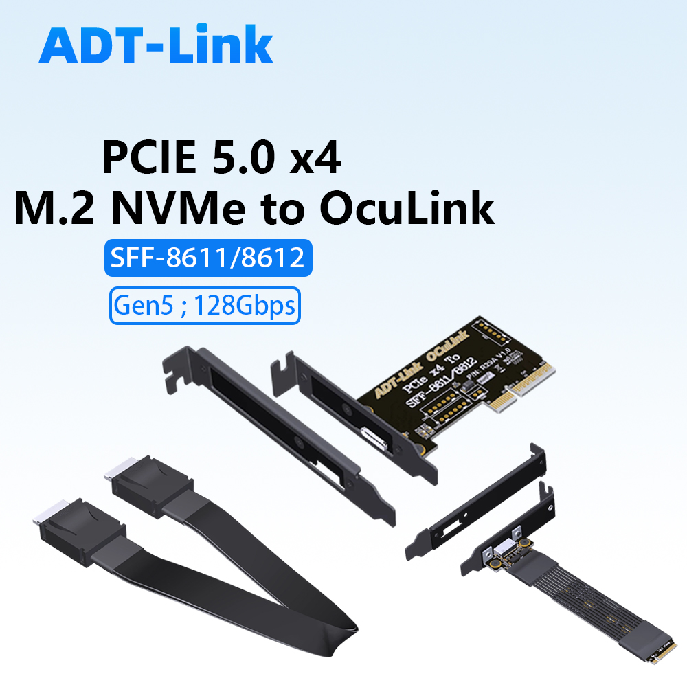 Pcie 5.0 Gpu Riser Cable - อะแดปเตอร์ PCIE 5.0 X4 Gen5 M.2
