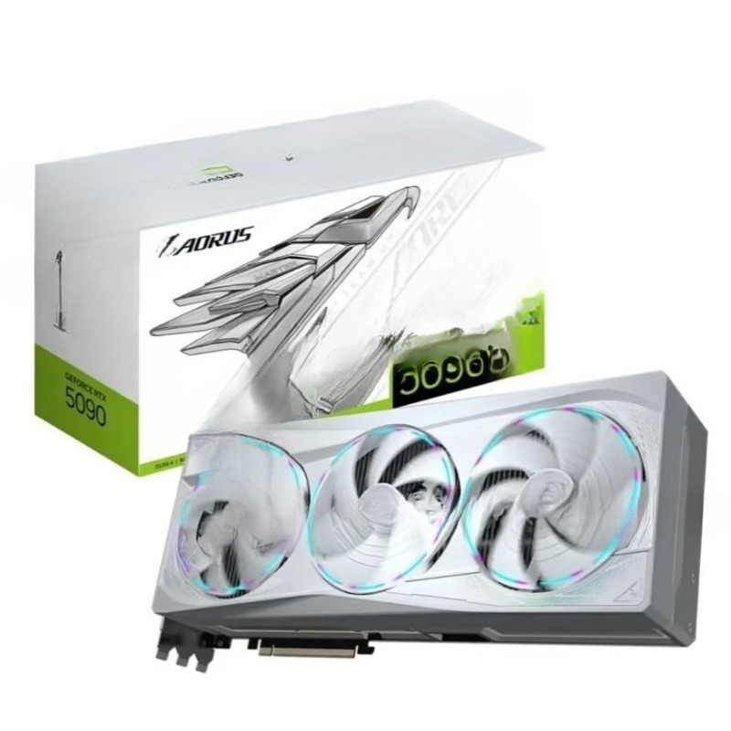 Rtx 5090 32Gb - เหมาะสำหรับการ์ดจอ RTX 5090 OC32G สีขาว ลายสลัก