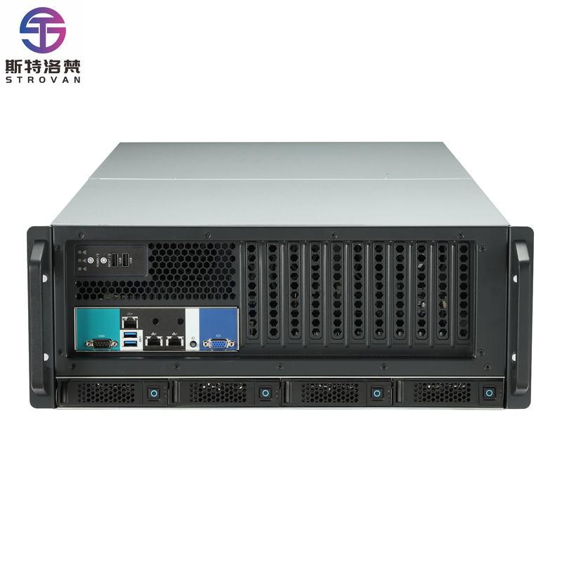 Server Gpu Chassis 4U - เคสคอมพิวเตอร์เซิร์ฟเวอร์ GPU 4U สำหรับการประมวลผล รองรับการ์ด GPU