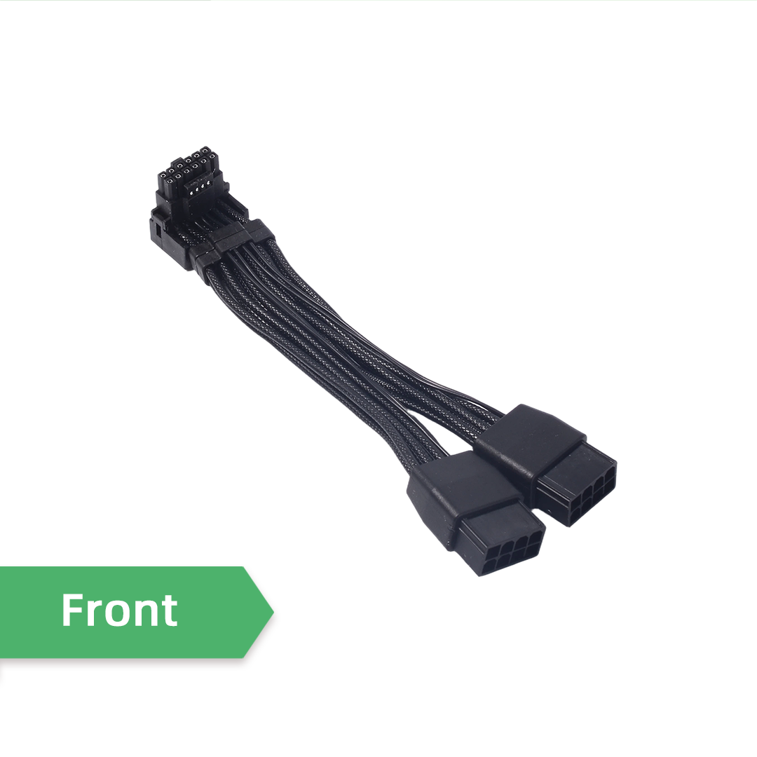 อินเทอร์เฟซ PCIE 5.0 แบบลงด้าน - Dual 8Pin To 16Pin 12Vhpwr Cable บทวิจารณ์และราคา