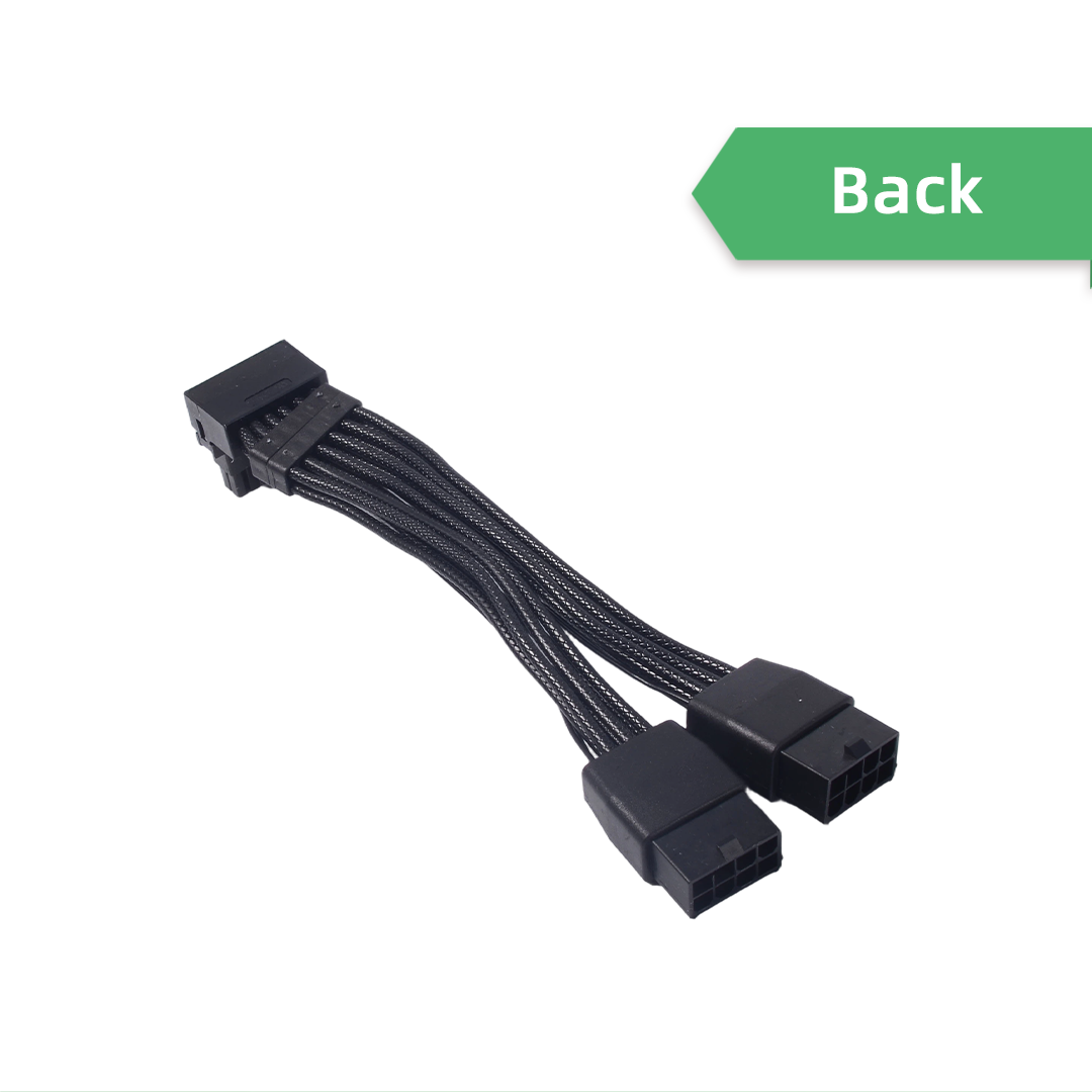 อินเทอร์เฟซ PCIE 5.0 แบบลงด้าน - Dual 8Pin To 16Pin 12Vhpwr Cable บทวิจารณ์และราคา