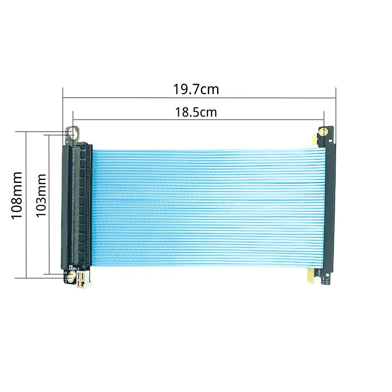 ย้อนกลับคู่ Pci-e 4.0 Riser สา - Itx Gpu Riser Pcie 4.0 16X บทวิจารณ์และราคา