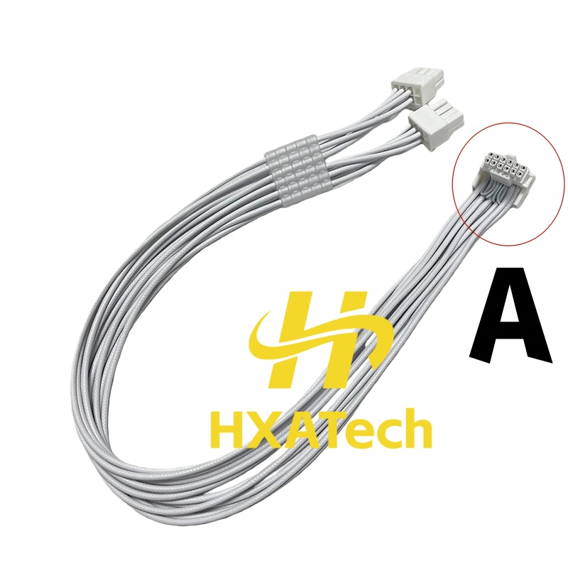 สายไฟคุณภาพสูงแบบถัก 16AWG แบบ - Dual 8Pin To 16Pin 12Vhpwr Cable บทวิจารณ์และราคา