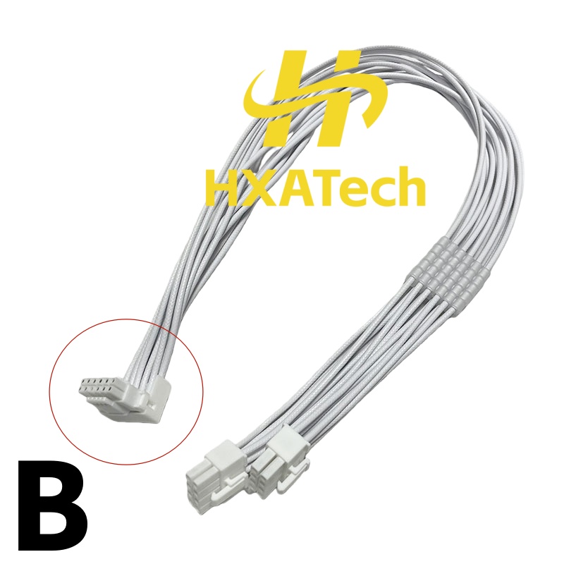 สายไฟคุณภาพสูงแบบถัก 16AWG แบบ - Dual 8Pin To 16Pin 12Vhpwr Cable บทวิจารณ์และราคา