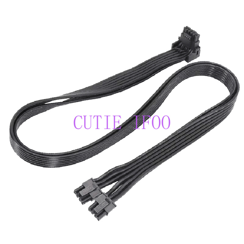 ATX3.0 PCIE 5.0 12VHPWR Dual 8 - Dual 8Pin To 16Pin 12Vhpwr Cable บทวิจารณ์และราคา