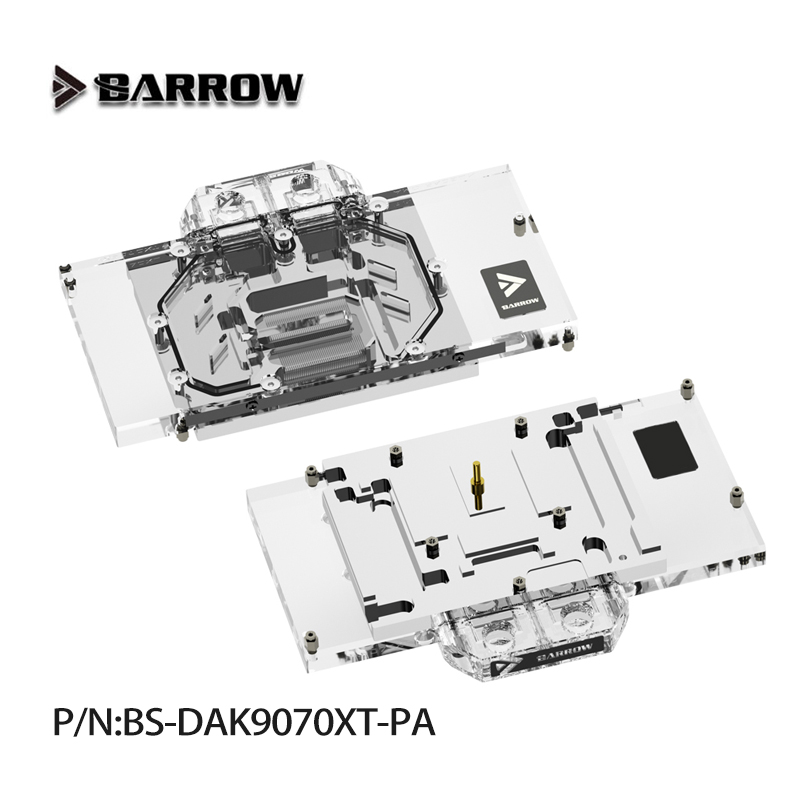 บล็อกน้ำสำหรับการ์ดจอ Barrow B - Rx 9070 16Gb บทวิจารณ์และราคา