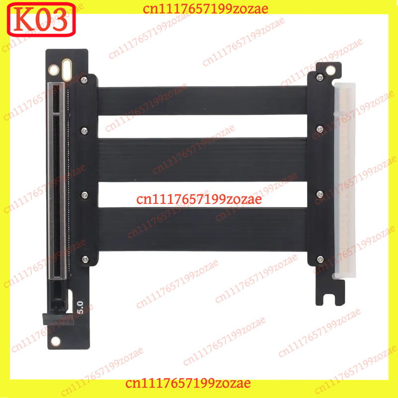 สายต่อขยาย K03 PCIe 5.0 X16 แบ - Pcie 5.0 Gpu Riser Cable บทวิจารณ์และราคา