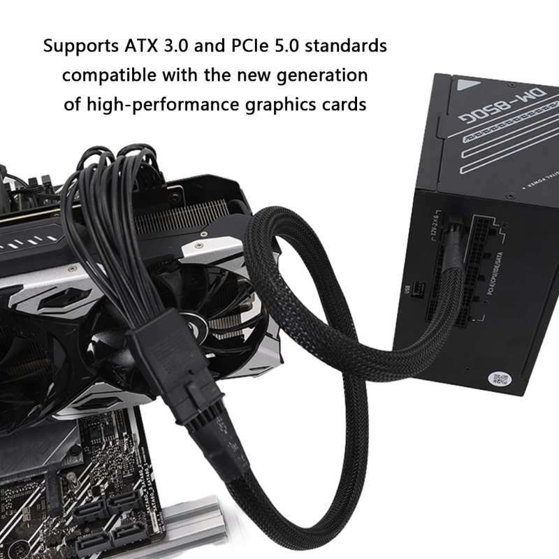 สายแปลง PCIe แบบ 16 พิน ตัวเมี - Dual 8Pin To 16Pin 12Vhpwr Cable บทวิจารณ์และราคา