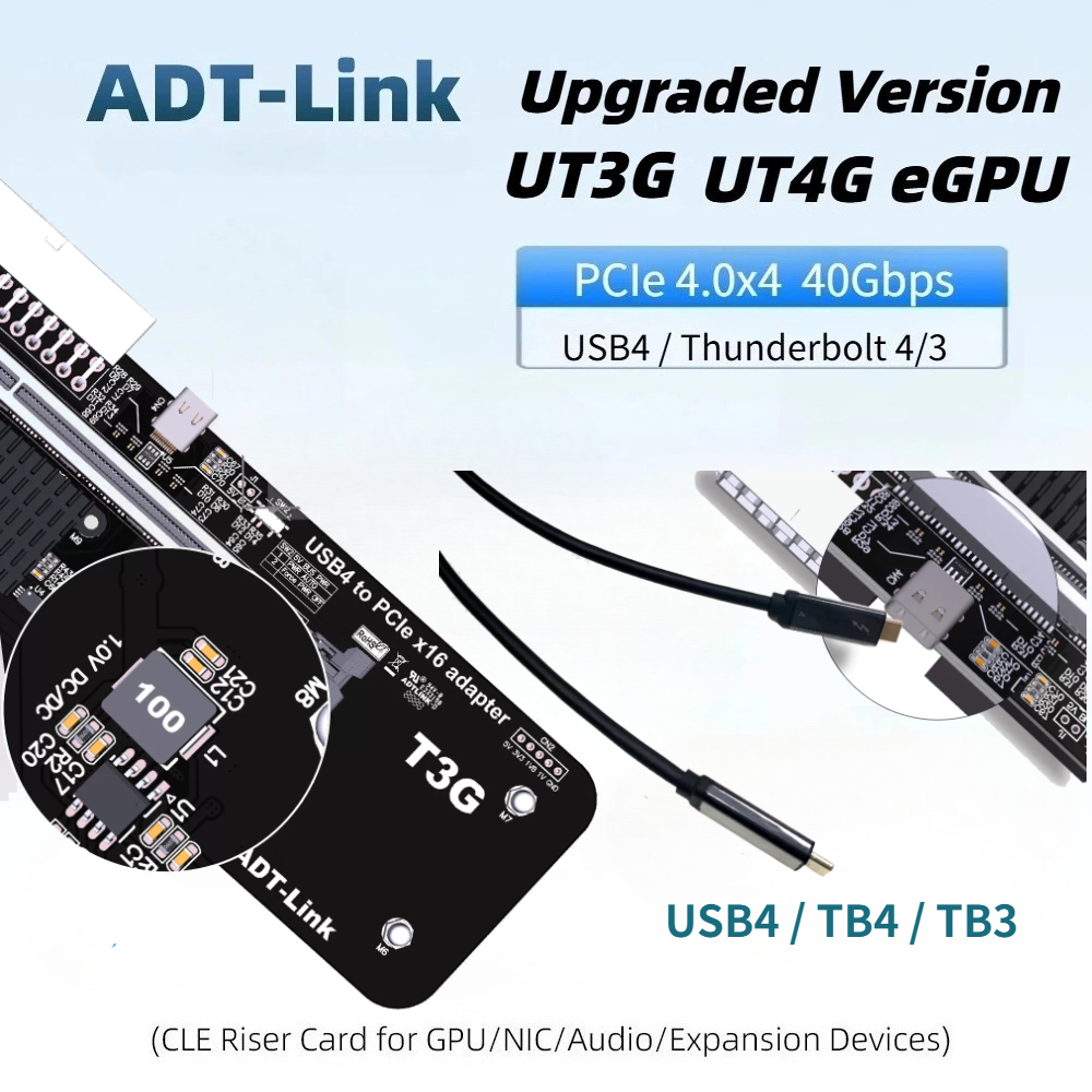 อัพเกรด EGPU Thunderbolt 4/3 ใ - Gpu External Dock Egpu Thunderbolt 4 บทวิจารณ์และราคา