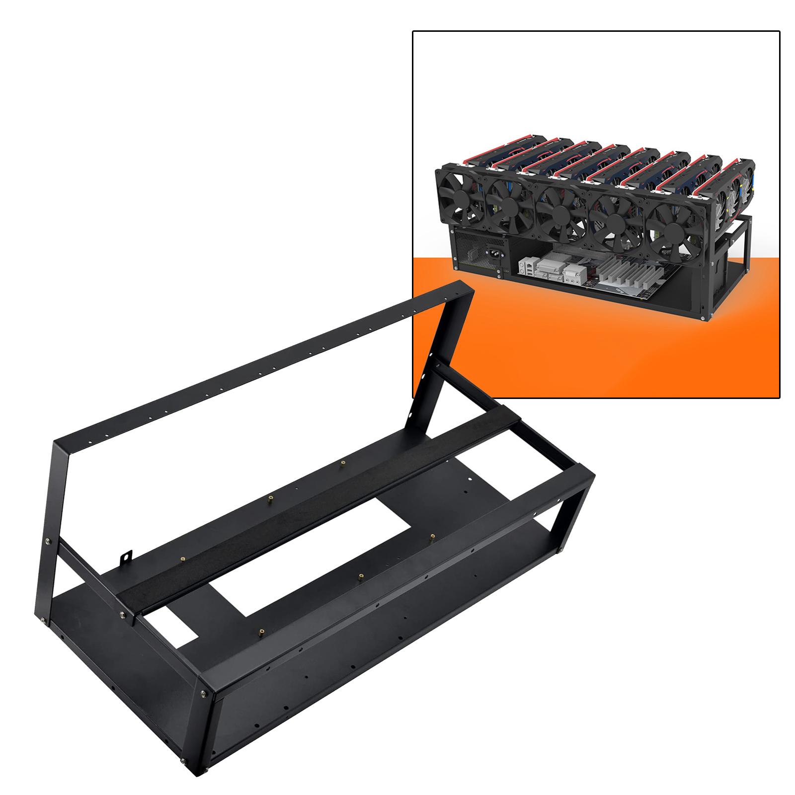 โครงเครื่องขุดเหรียญแบบ 6/8 GP - Gpu Mining Rig Frame 8 Gpu บทวิจารณ์และราคา