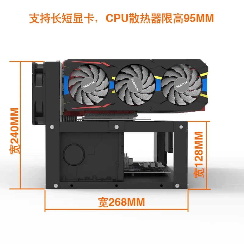 ขาตั้งการ์ดจอ JMZ แบบเปิดโล่งส - Gpu Mining Rig Frame 8 Gpu บทวิจารณ์และราคา