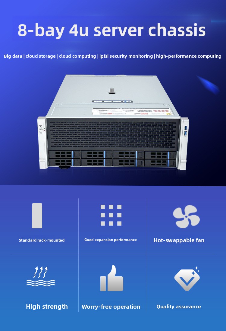 เซิร์ฟเวอร์ GPU สำหรับประมวลผล - Server Gpu Chassis 4U บทวิจารณ์และราคา