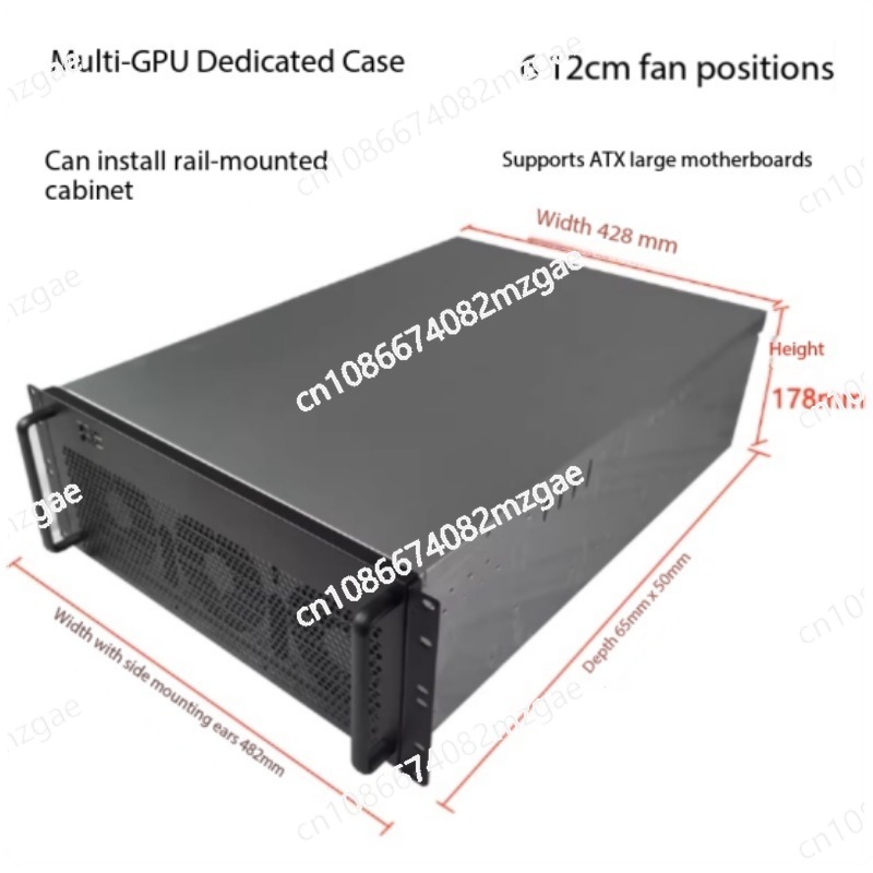 เคสใส่การ์ดจอ 4U รองรับการ์ดจอ - Server Gpu Chassis 4U บทวิจารณ์และราคา