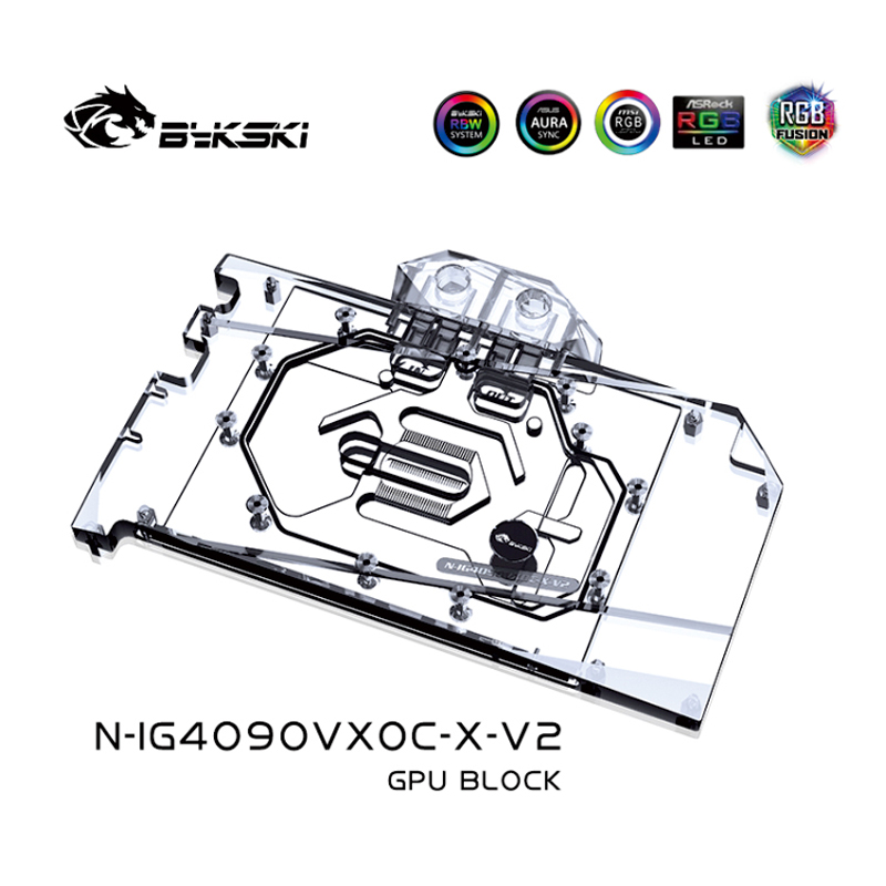 Bykski N-IG4090VXOC-X-V2 บล็อก - Rtx 4090 Water Block บทวิจารณ์และราคา