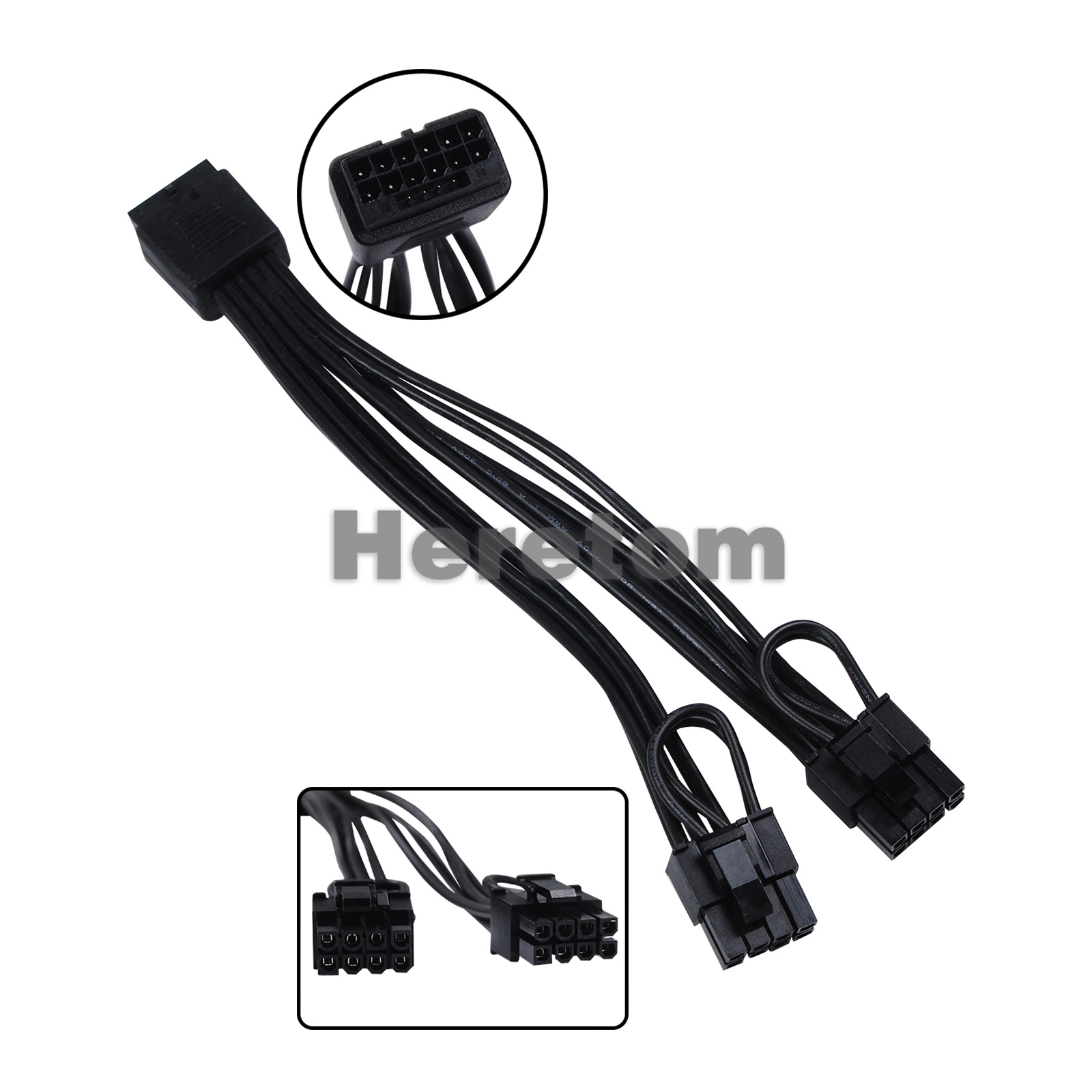 เฮรีทอมใหม่ 16 พิน(12+4) 12VHP - Dual 8Pin To 16Pin 12Vhpwr Cable บทวิจารณ์และราคา
